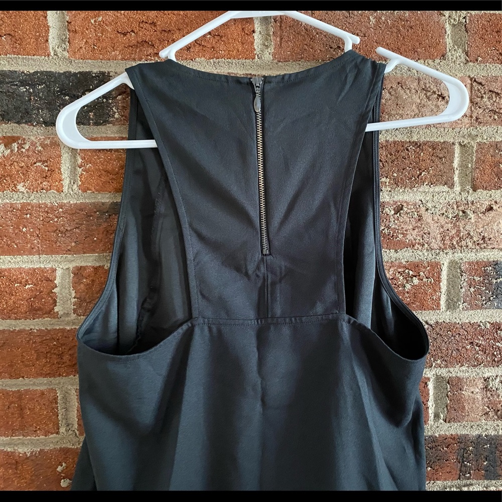 Banana Republic | Black Zippered Tank